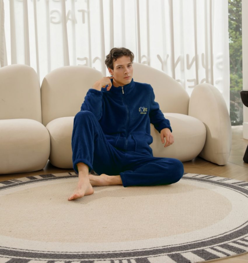 Men's Pajama Velvet Set