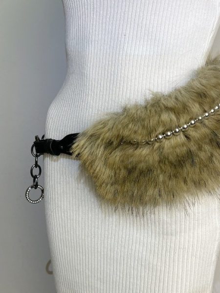 Fur Belt Retro Easy Matching Plush Waist Chain Waist Seal Waist Decorations
