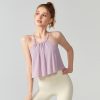 Mesh Yoga Clothes Vest Women's Outer Wear Sling