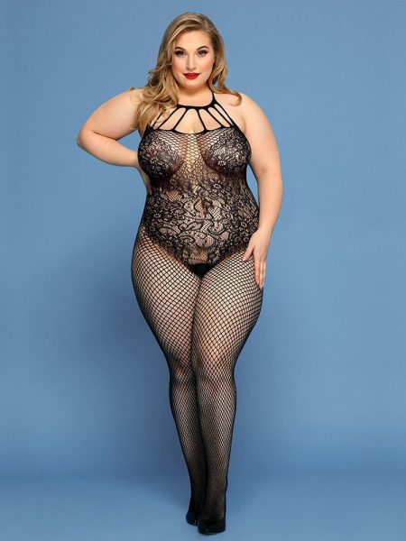 Cheap Plus Size Sexy Lingerie Black