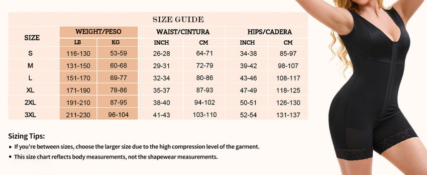 Shapewear Jumpsuit For Women Tummy Control Post Surgery Full Body Shaper Butt Lifter With Zipper Crotch