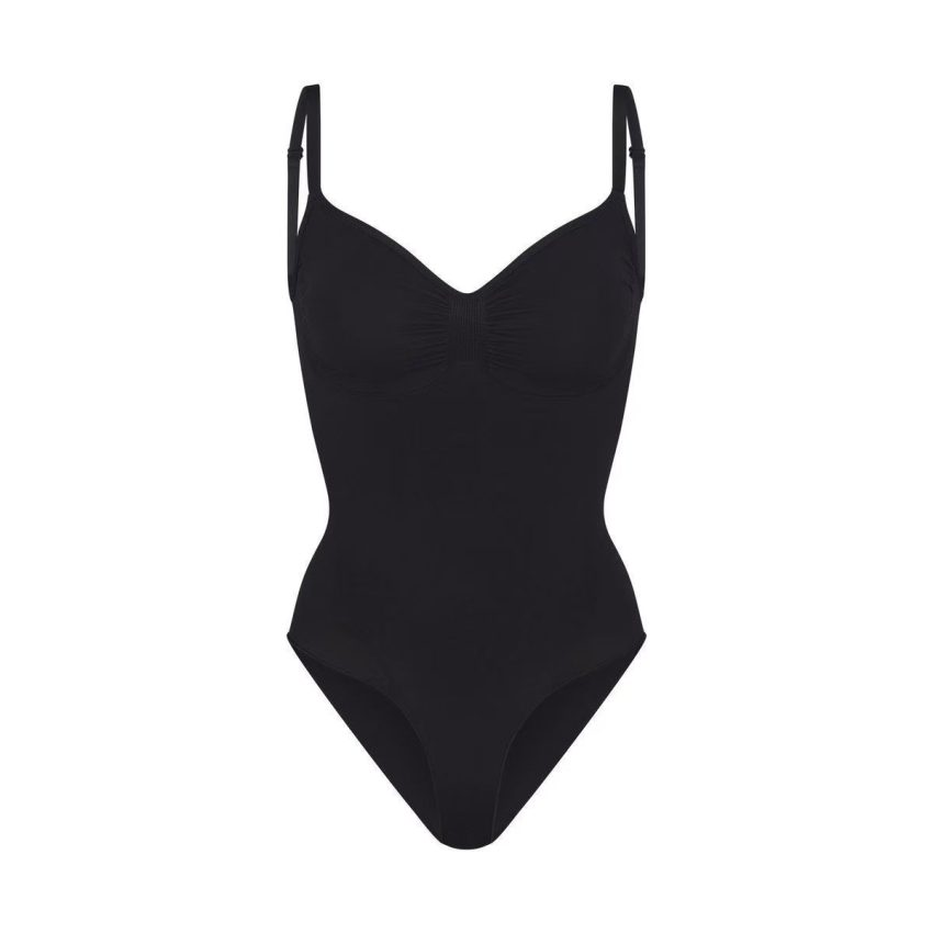 Seamless Jumpsuit Body Shaping Women's Sling Belly Contracting Hip Lifting
