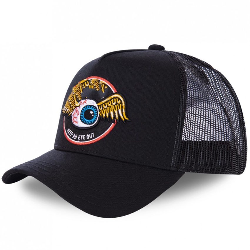 Sunshade Breathable Embroidered Pure Cotton Mesh Hat