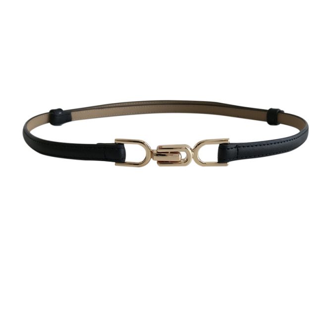 A Pair Of Buckles Belt Women's Fine Decoration Dress Matching